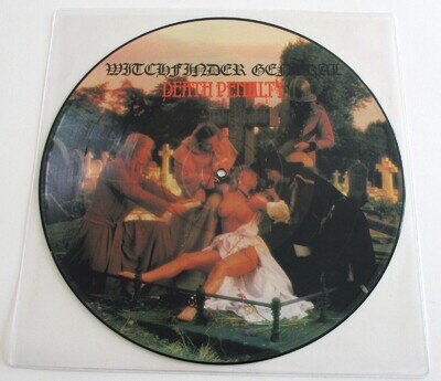 Witchfinder General - Death Penalty UK 1982 Heavy Metal Records Picture Disc LP