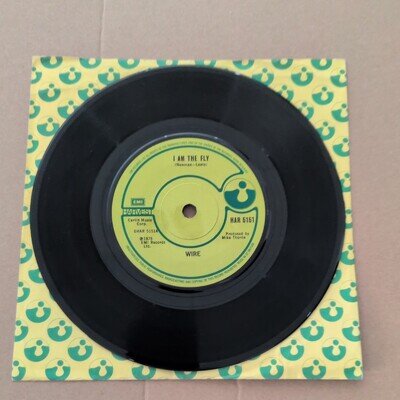 WIRE - I Am The Fly / Ex Lion Tamer (1978) UK 7" *NEAR MINT Vinyl* ML 384