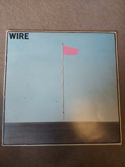 Wire Pink Flag Original Harvest 1997 LP