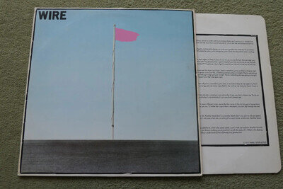 WIRE – PINK FLAG LP – Nr MINT/EXC+ UK ORIG 1977 POST PUNK