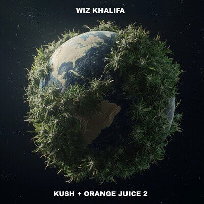 Wiz Khalifa : Kush + Orange Juice 2 VINYL 12" Album Coloured Vinyl (Limited