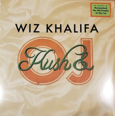 Wiz Khalifa Kush & OJ 2LP Black Vinyl 2022 RSTRM464LP Sealed Jacket M/VG+