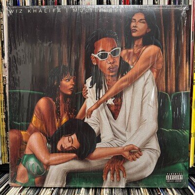 WIZ KHALIFA - MULTIVERSE (GREEN VINYL 2LP) 2022!! RARE!! TAYLOR GANG / ASYLUM