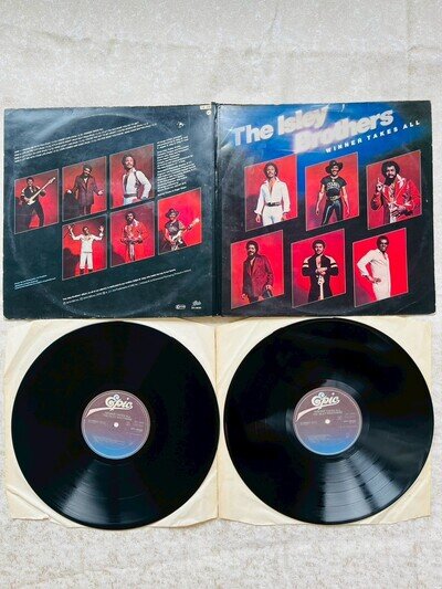THE ISLEY BROTHERS Vinyl LP - WINNER TAKES ALL - TIMELESS GROOVES!!!