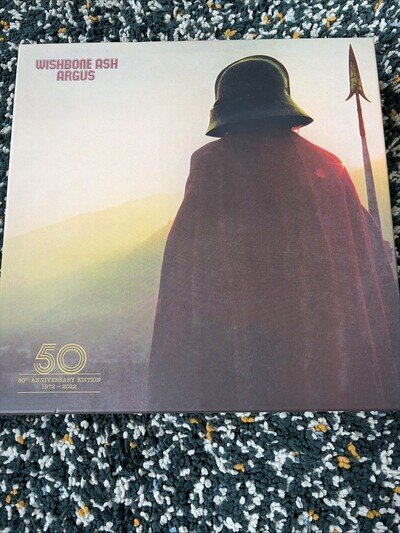 Wishbone Ash Argos 50th Anniversary Super Deluxe Box Set 2 LP 3 CD 1 DVD Book 7”