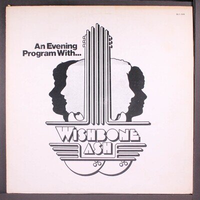 WISHBONE ASH: an evening program with wishbone ash DECCA 12" LP 33 RPM
