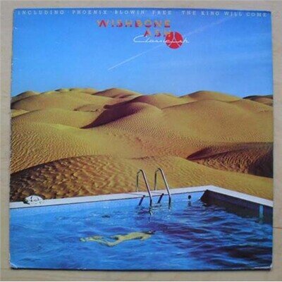 WISHBONE ASH CLASSIC ASH LP BEST OF ALBUM ( SOME WEAR ON THE EDGE / SPINE OF THE