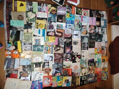 Job Lot Of 290+ Pop and various genres 1960s-70s, 80s 7" Vinyl Singles EPs