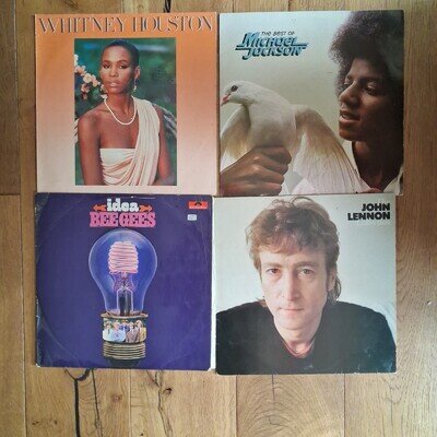 JOB LOT of 40+ X 12" Vinyl LPS 70's 80's Rock Pop Soul Read Description