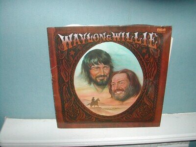 Waylon Jennings & Willie Nelson-Waylon and Willie LP 1978