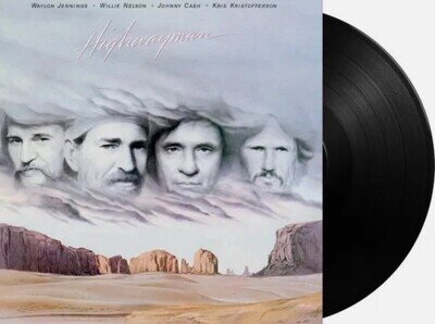Waylon Jennings Willie Nelson Johnny Cash Kris Kristofferson Highwayman Vinyl LP