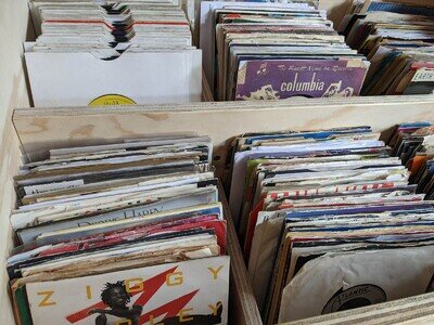 100 x 7" vinyl House Clearance from massive collection