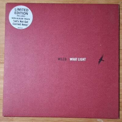 Wilco What Light 7" Black Vinyl Single Limited Edition Nonesuch 2007 NS010