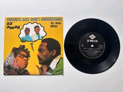 DJ JAZZY JEFF * FRESH PRINCE PARENTS JUST DONT UNDERSTAND WILL SMITH 7"