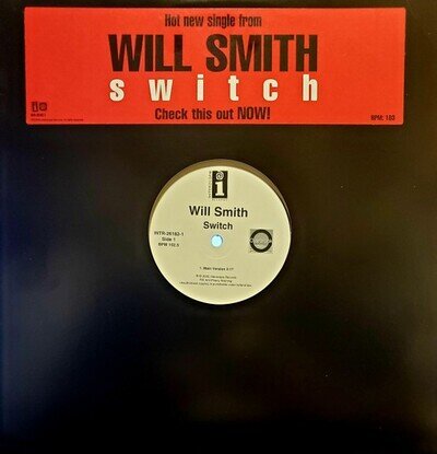 Will Smith - Switch - USA Promo 12" Vinyl - 2005 - Interscope Records