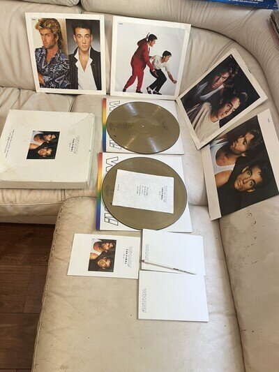 Wham the Final Box Set 1986, 2x Gold Vinyl LP + Make It Big+ Fantastic No20039