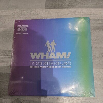 Wham! The Singles Echoes From The Edge Of Heaven 2x 12" Vinyl LP NEW sealed
