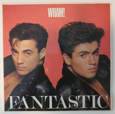 LP Wham Fantastic 1983 Epic 25328 Vinyl Excellent Complete with Inner