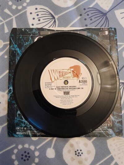 Wham!: Club Fantastic Megamix (1983) 7" Vinyl Single A 3586