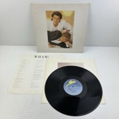 Wham Make It Big Vinyl Record 1984 UK Album Lyric Insert No Poster EPC 86311