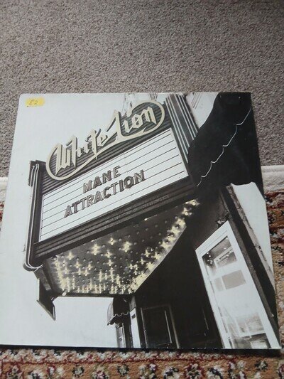 White Lion Mane Attraction Vinyl Album 12"
