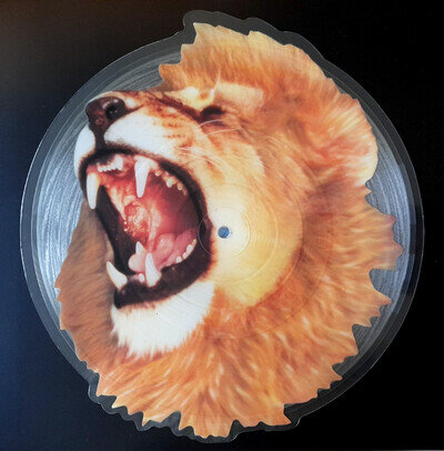 Mint! White Lion Radar Love Shaped VINYL Picture Disc 1989 Bon Jovi Def Leppard