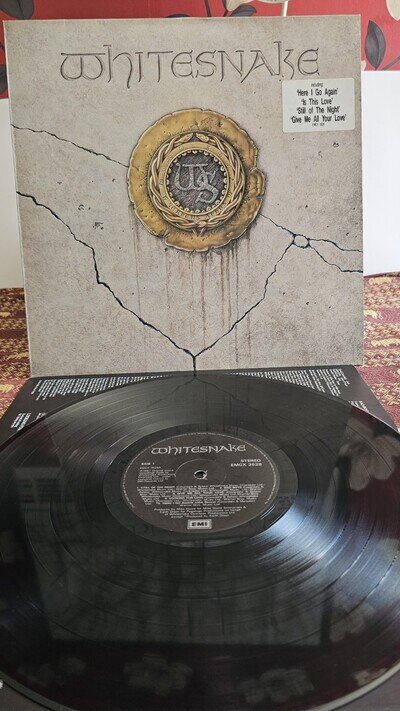 Whitesnake 1987 Vinyl Record EMI EMC3528