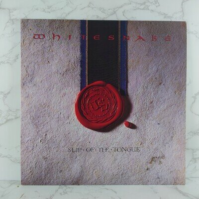 Whitesnake – Slip Of The Tongue 12" Vinyl Album LP Canadian Release EX 1989