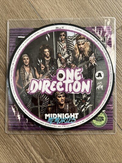 One Direction Midnight Memories 7” Vinyl Picture Disc 2014