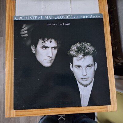 OMD - The Best Of OMD. VG+/EX. 12" Vinyl LP. 1988 First Press. Virgin.