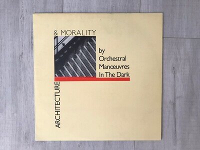 OMD Architecture and Morality Vinyl LP Record