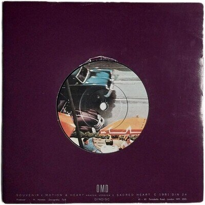 Orchestral Manoeuvres In The Dark OMD Souvenir 7" Single (1981) Dindisc DIN 24