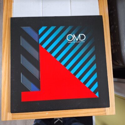 OMD - English Electric. 12" Vinyl LP. EX/EX. 2013 BMG/100% First Press.