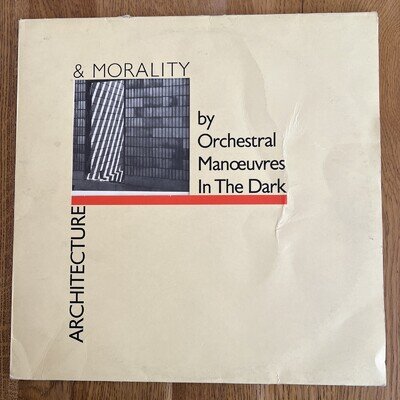 OMD Architecture & Morality LP Vinyl DID12 VG+ Dindisc UK 1981