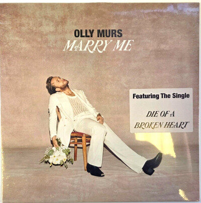 Olly Murs Marry Me LP Album vinyl record New X Factor Pop europop 2022