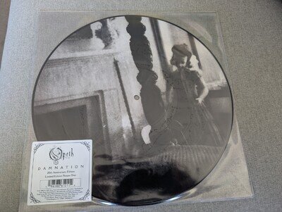 Opeth Damnation Vinyl 20th Anniversary 12" Album Picture Disc Official Ltd Ed