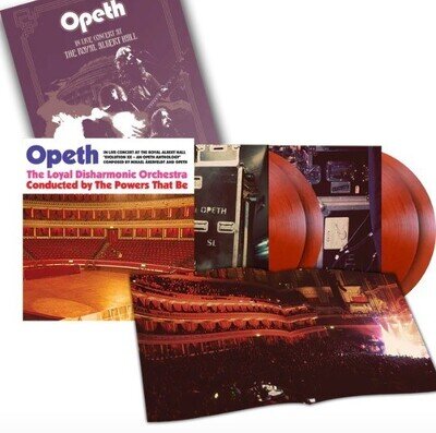 Opeth In Live Concert At The Royal Albert Hal LP Album vinyl boxset red black
