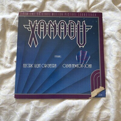 Xanadu Soundtrack Electric Light Orchestra Olivia Newton-John 12" Vinyl LP