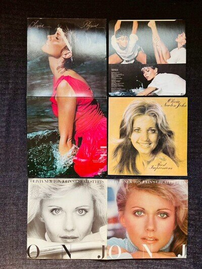OLIVIA NEWTON-JOHN Vinyl LP - 3 ALBUMS