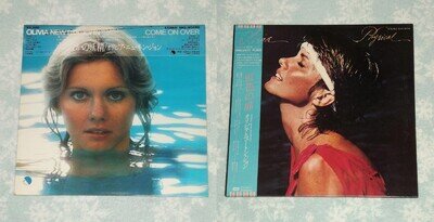 OLIVIA NEWTON-JOHN Come On Over + Physical - 2 x JAPAN JAPANESE VINYL LP + OBI