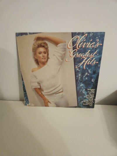 Olivia Newton John - Olivia's Greatest Hits - 12" VINYL LP ALBUM RECORD VG+/VG