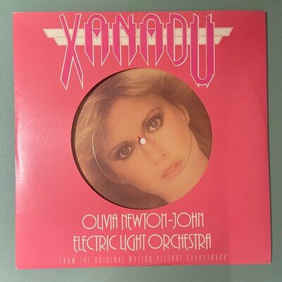 ELO + OLIVIA NEWTON-JOHN - XANADU - PINK 10" VINYL SINGLE