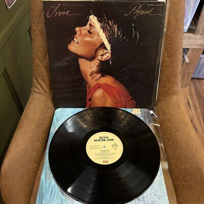 Olivia Newton John Physical LP 12" Vinyl 1981 Gatefold excellent Import USA
