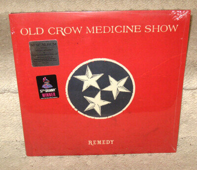 OLD CROW MEDICINE SHOW "REMEDY" ATCO 2014 1ST PRESS FACTORY SEALED 2LP's + HYPE!