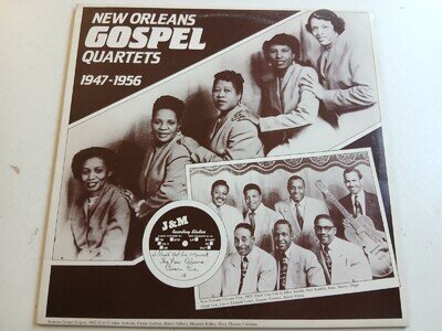 New Orleans Gospel Quartets 1947-1956 LP / SOUL R&B / vinyl ex / £5 FLAT POST