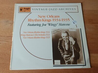 New Orleans Rhythm Kings - 12"LP vinyl F/F Jazz 1986 Reissue