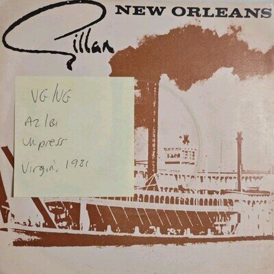 Gillan New Orleans Vinyl Record VG/VG VS 406 1981