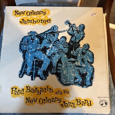 Paul Barbarin And His New Orleans Jazz Band - New Orleans Jamboree, LP, (Vinyl)