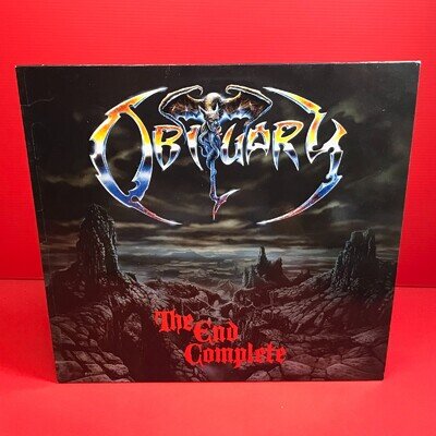 OBITUARY The End Complete 1992 UK/Dutch vinyl LP + INNER original