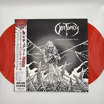 Obituary Limited Edition 12" Double LP Vinyl Record With Obi Strip